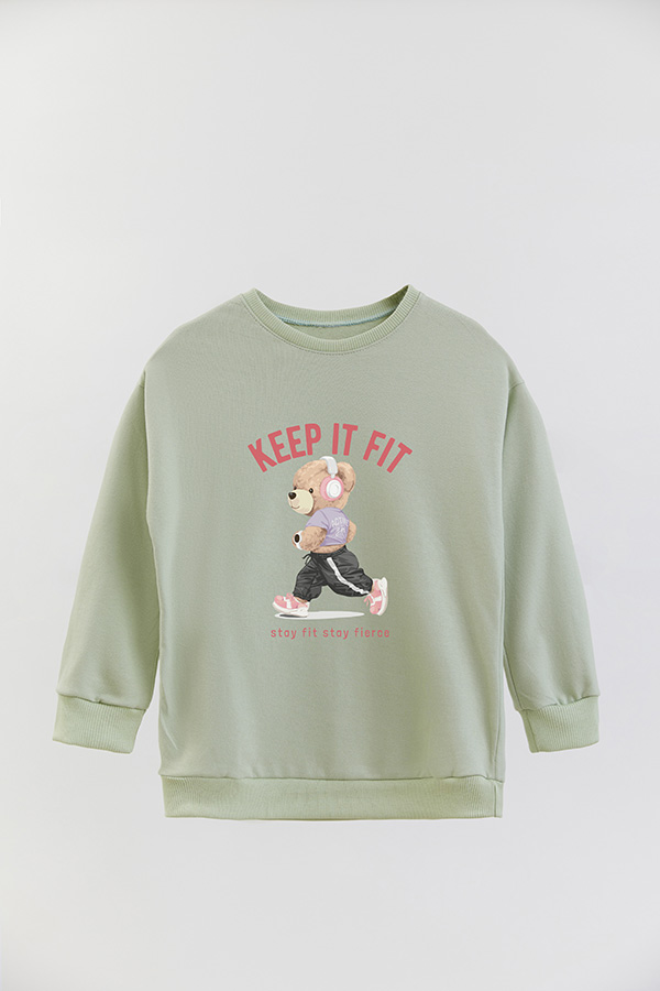 BUZO RUSTICO KIDS TEDDY KEEP IT FIT