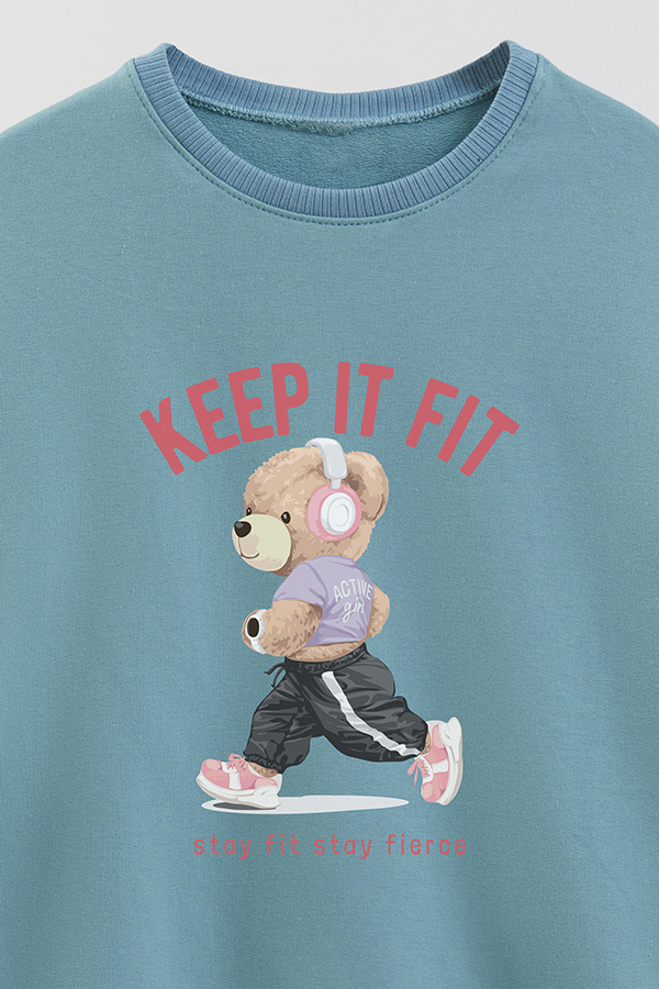 BUZO RUSTICO KIDS TEDDY KEEP IT FIT