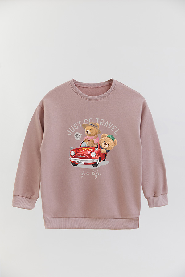 BUZO RUSTICO KIDS TEDDY JUST GO TRAVEL