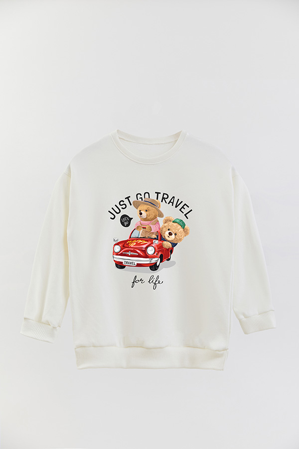 BUZO RUSTICO KIDS TEDDY JUST GO TRAVEL