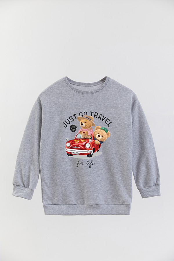 BUZO RUSTICO KIDS TEDDY JUST GO TRAVEL