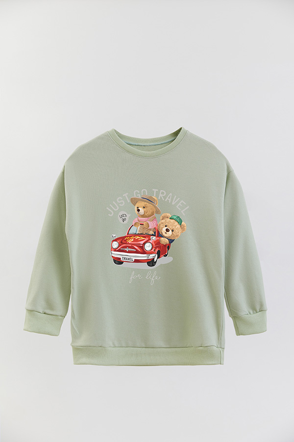 BUZO RUSTICO KIDS TEDDY JUST GO TRAVEL
