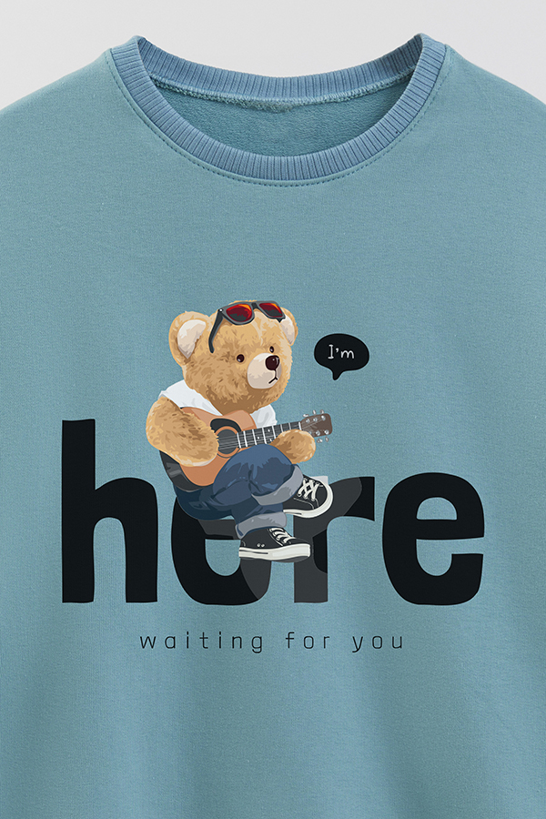 BUZO RUSTICO KIDS TEDDY IM HERE