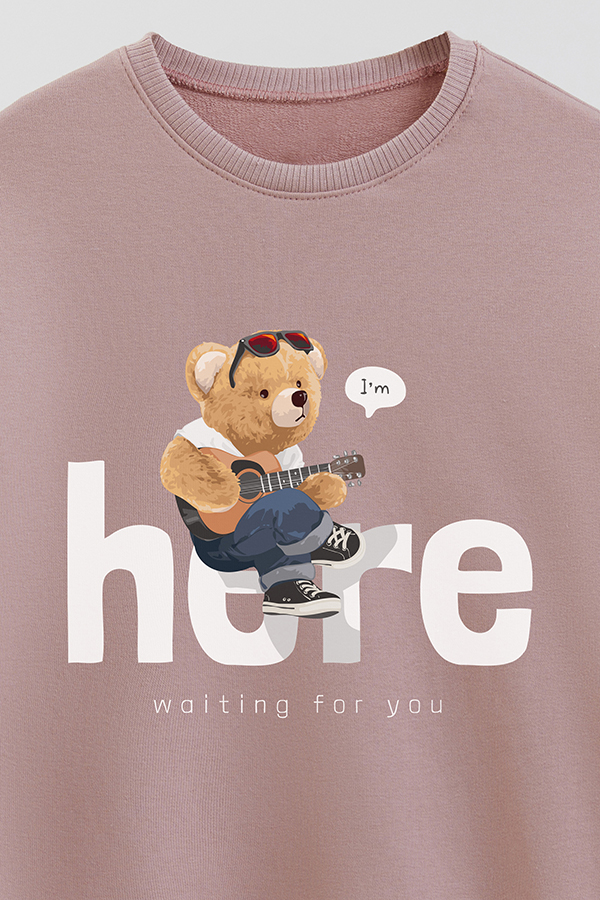 BUZO RUSTICO KIDS TEDDY IM HERE
