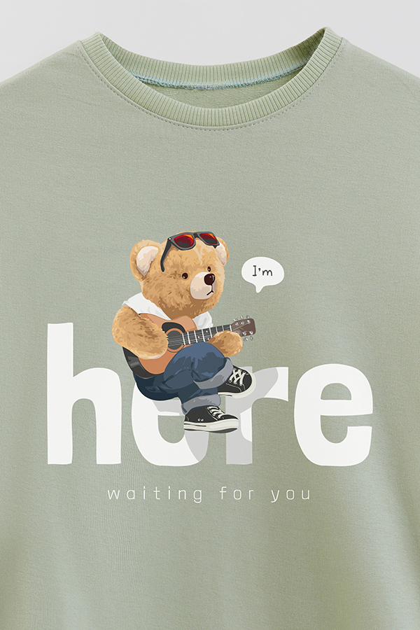 BUZO RUSTICO KIDS TEDDY IM HERE