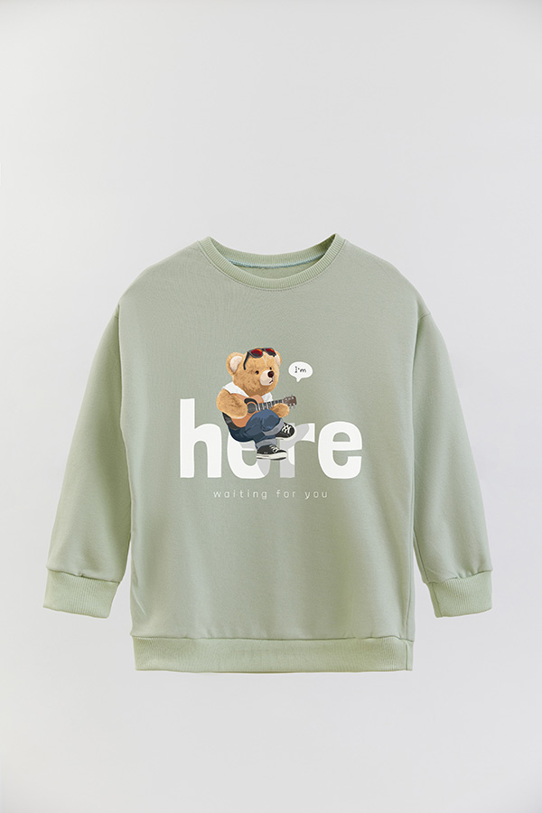 BUZO RUSTICO KIDS TEDDY IM HERE