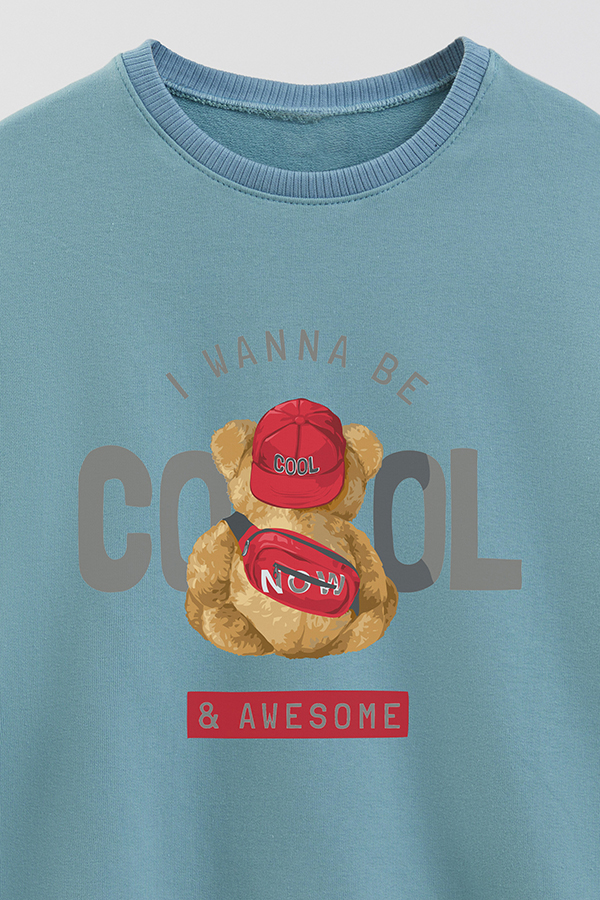 BUZO RUSTICO KIDS TEDDY I WANNA BE COOL