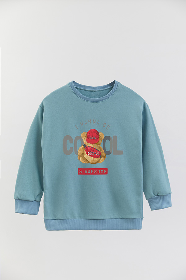 BUZO RUSTICO KIDS TEDDY I WANNA BE COOL