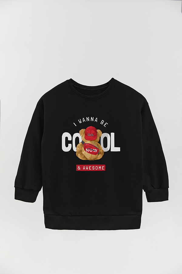 BUZO RUSTICO KIDS TEDDY I WANNA BE COOL