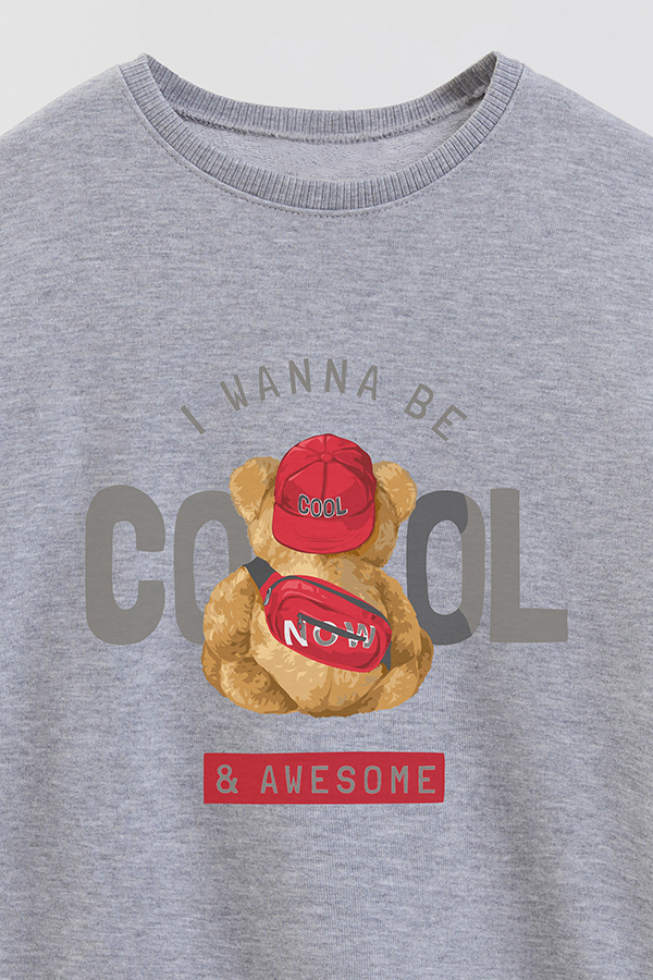 BUZO RUSTICO KIDS TEDDY I WANNA BE COOL