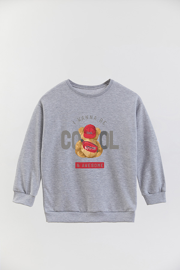 BUZO RUSTICO KIDS TEDDY I WANNA BE COOL