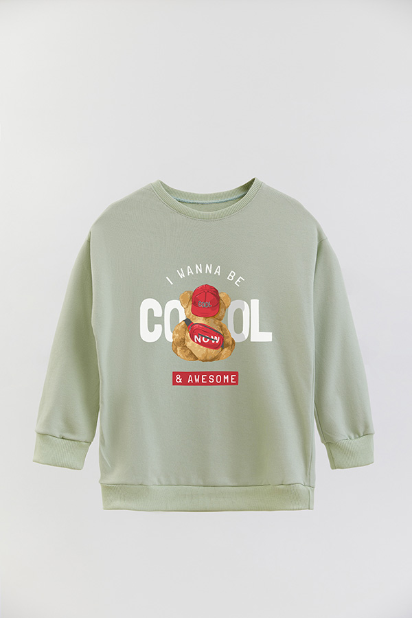 BUZO RUSTICO KIDS TEDDY I WANNA BE COOL
