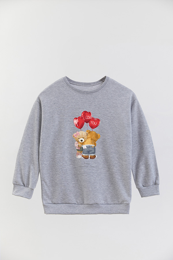 BUZO RUSTICO KIDS TEDDY I LOVE YOU