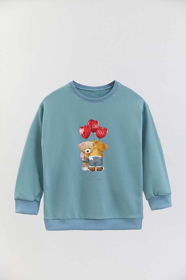 BUZO RUSTICO KIDS TEDDY I LOVE YOU