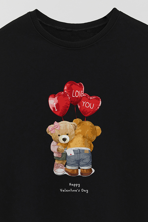 BUZO RUSTICO KIDS TEDDY I LOVE YOU
