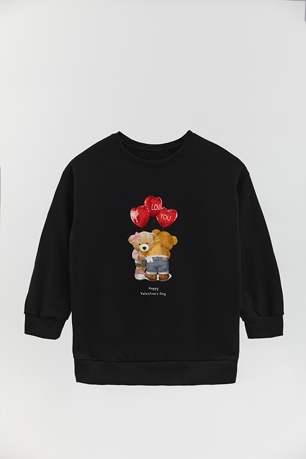 BUZO RUSTICO KIDS TEDDY I LOVE YOU