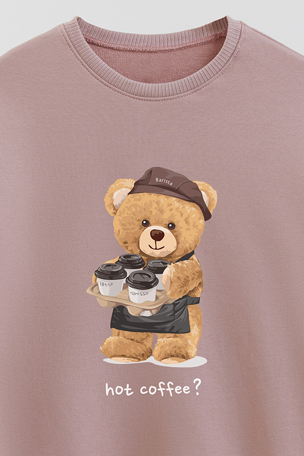 BUZO RUSTICO KIDS TEDDY HOT COFFEE