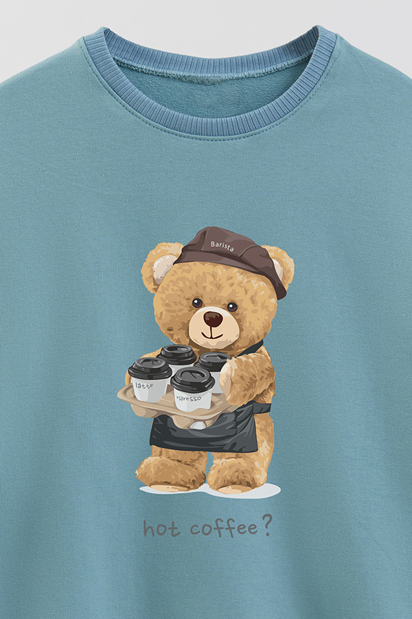 BUZO RUSTICO KIDS TEDDY HOT COFFEE