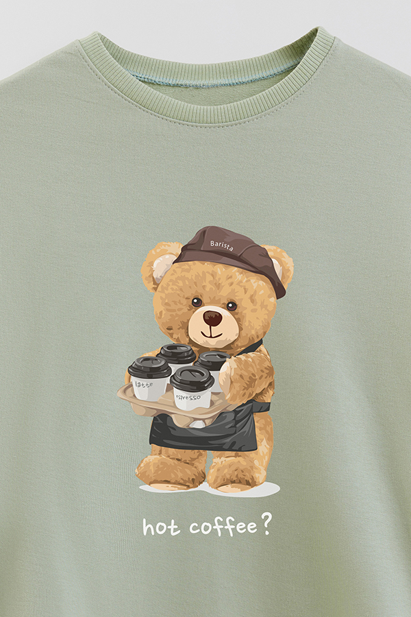BUZO RUSTICO KIDS TEDDY HOT COFFEE