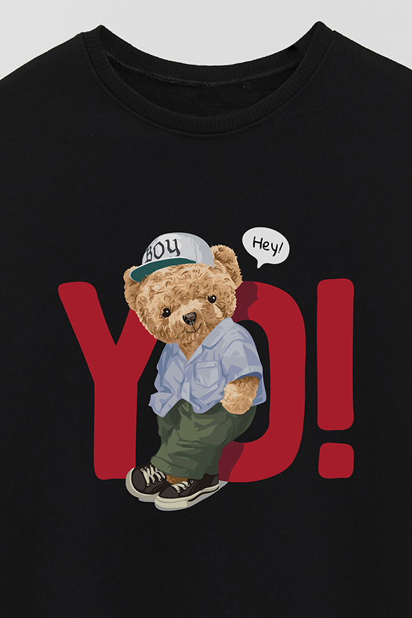 BUZO RUSTICO KIDS TEDDY HEY YO