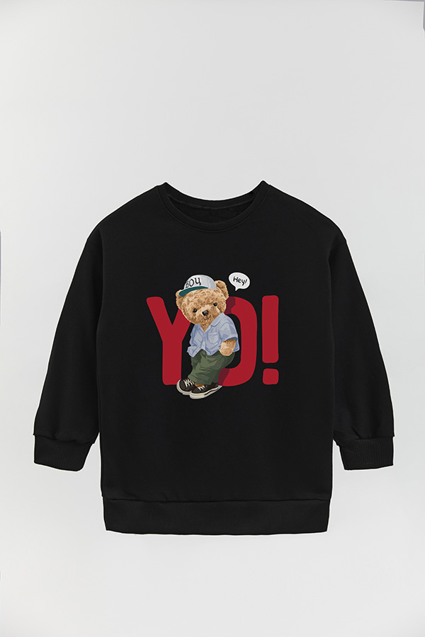 BUZO RUSTICO KIDS TEDDY HEY YO