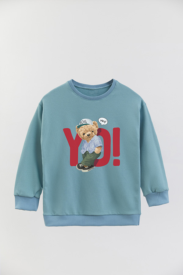 BUZO RUSTICO KIDS TEDDY HEY YO