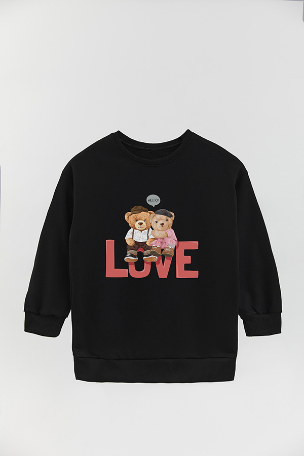 BUZO RUSTICO KIDS TEDDY HELLO LOVE