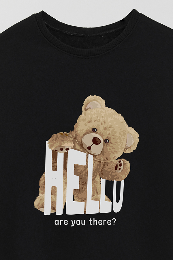 BUZO RUSTICO KIDS TEDDY HELLO ARE YOU THERE