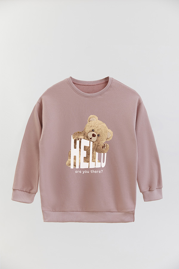 BUZO RUSTICO KIDS TEDDY HELLO ARE YOU THERE
