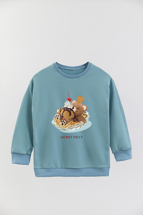 BUZO RUSTICO KIDS TEDDY HEART MELT