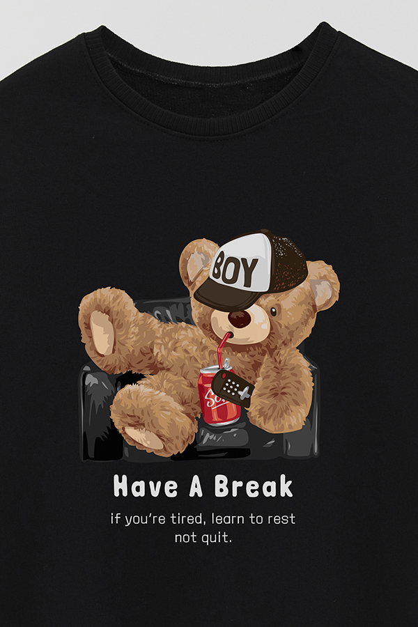 BUZO RUSTICO KIDS TEDDY HAVE A BREAK