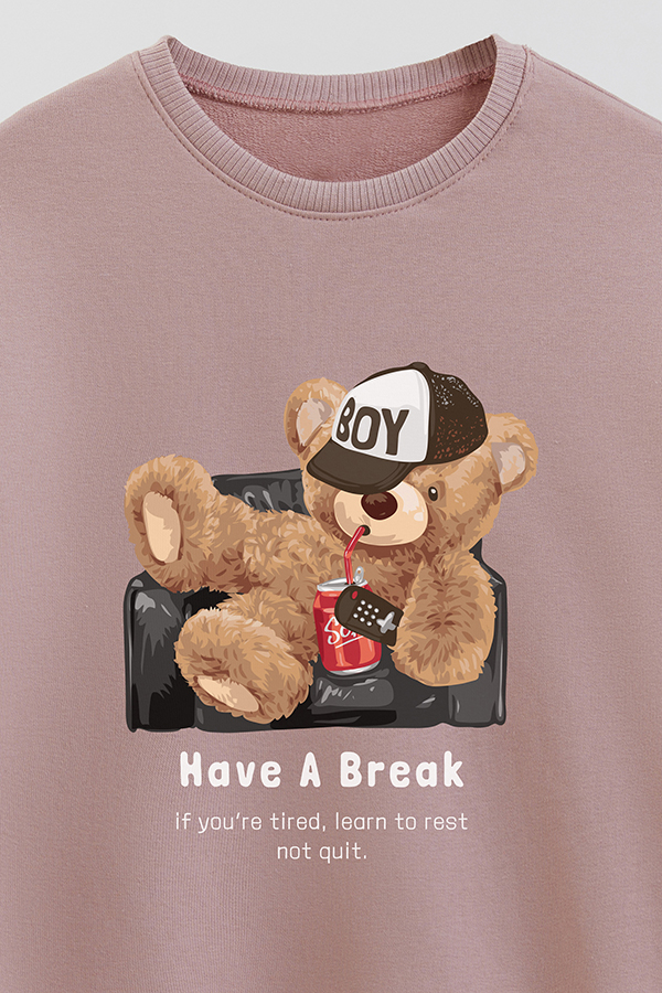 BUZO RUSTICO KIDS TEDDY HAVE A BREAK