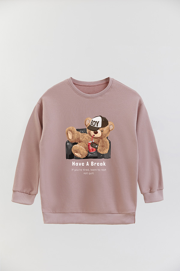 BUZO RUSTICO KIDS TEDDY HAVE A BREAK