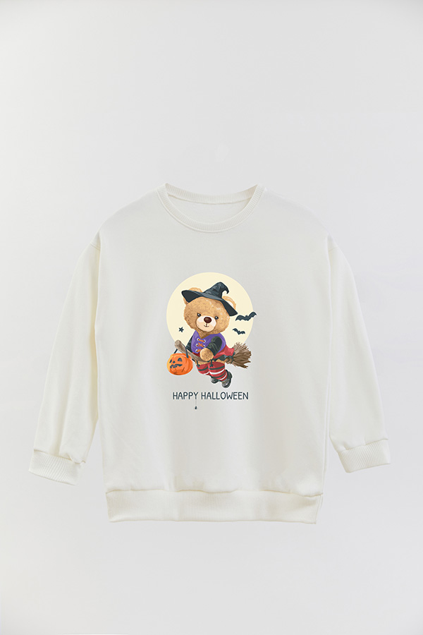 BUZO RUSTICO KIDS TEDDY HAPPY HALLOWEEN