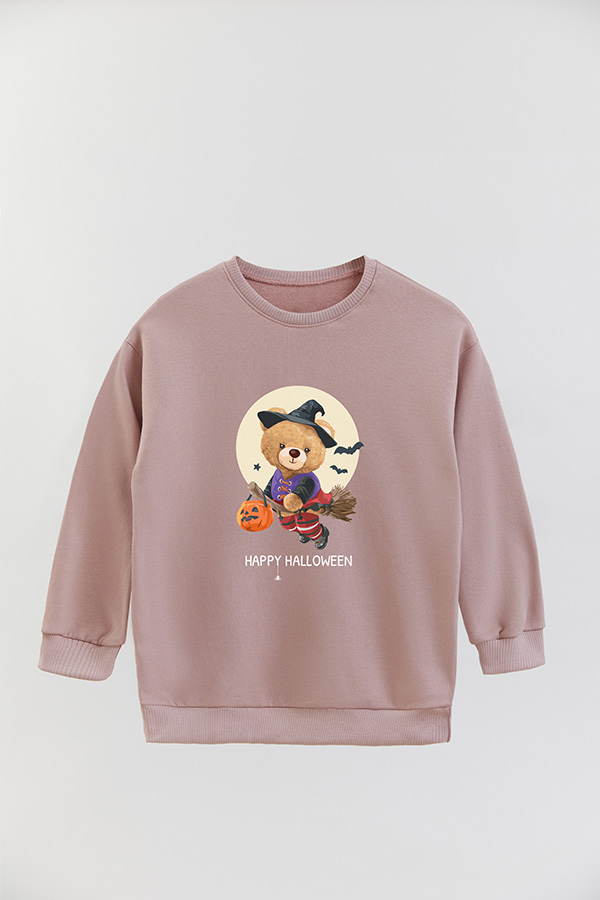 BUZO RUSTICO KIDS TEDDY HAPPY HALLOWEEN