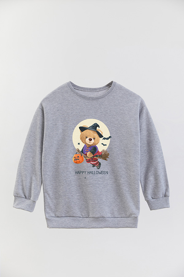 BUZO RUSTICO KIDS TEDDY HAPPY HALLOWEEN
