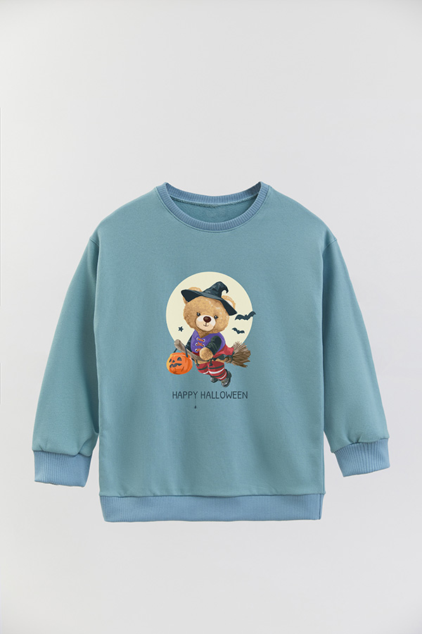 BUZO RUSTICO KIDS TEDDY HAPPY HALLOWEEN