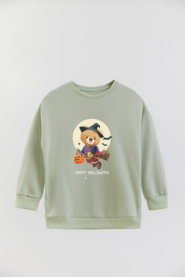 BUZO RUSTICO KIDS TEDDY HAPPY HALLOWEEN