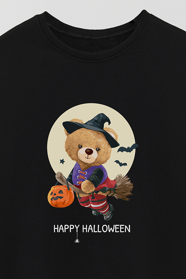 BUZO RUSTICO KIDS TEDDY HAPPY HALLOWEEN