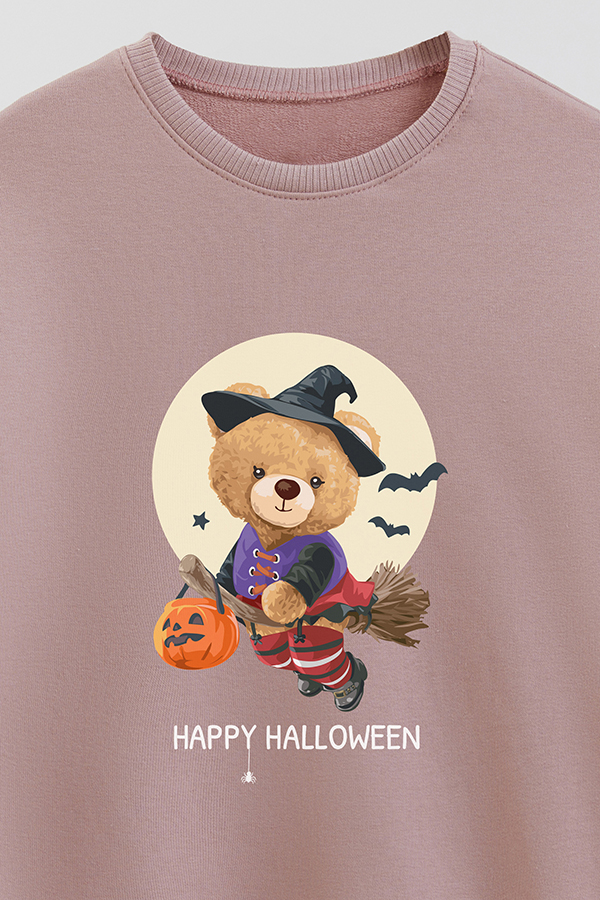 BUZO RUSTICO KIDS TEDDY HAPPY HALLOWEEN