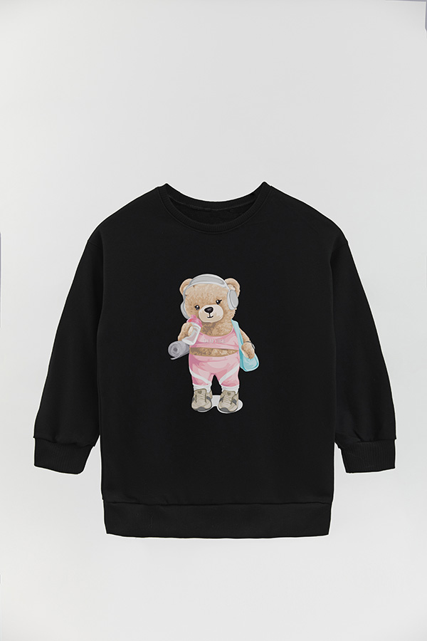 BUZO RUSTICO KIDS TEDDY GYM VIBE