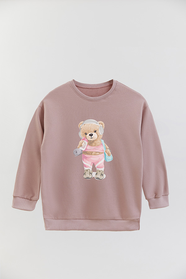 BUZO RUSTICO KIDS TEDDY GYM VIBE
