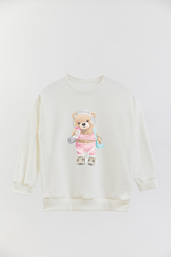 BUZO RUSTICO KIDS TEDDY GYM VIBE