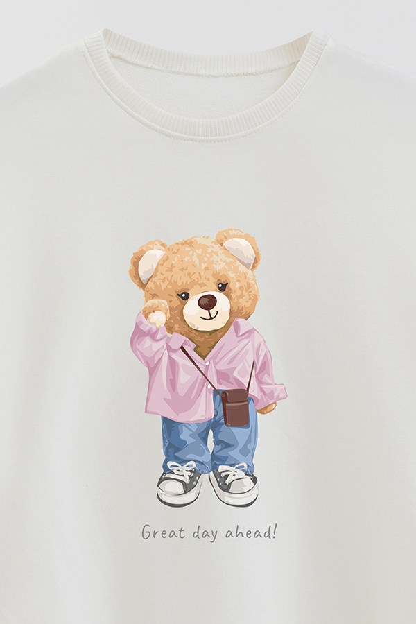 BUZO RUSTICO KIDS TEDDY GREAT DAY AHEAD