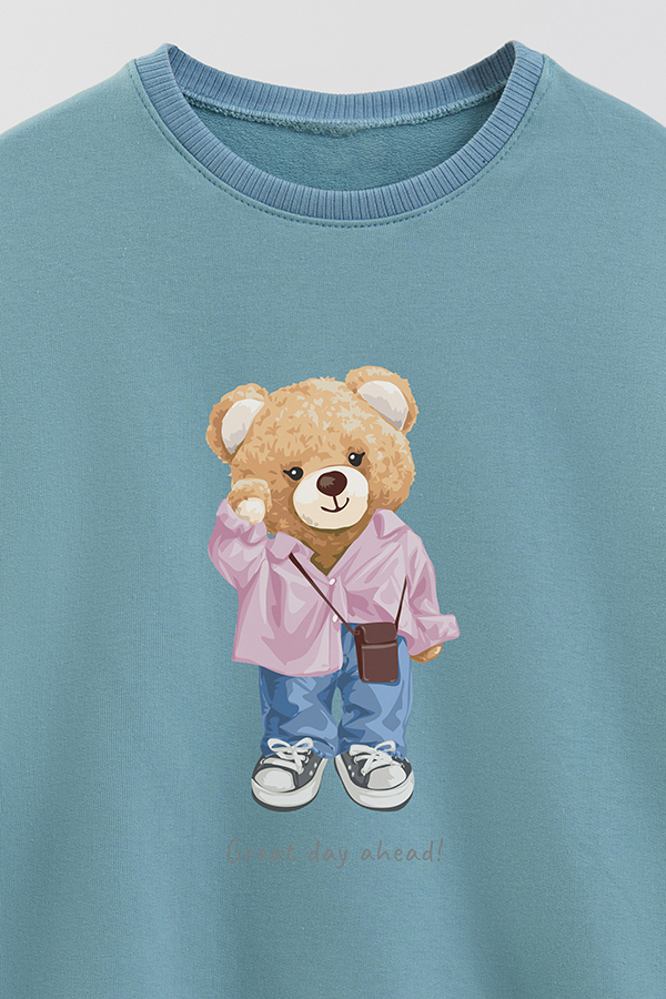 BUZO RUSTICO KIDS TEDDY GREAT DAY AHEAD