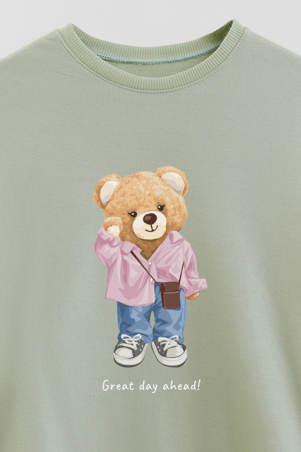 BUZO RUSTICO KIDS TEDDY GREAT DAY AHEAD