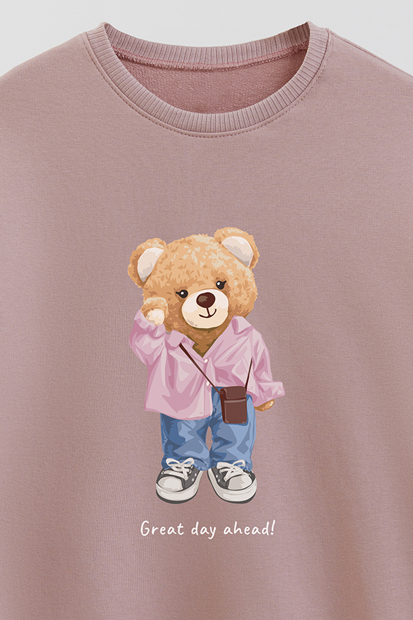 BUZO RUSTICO KIDS TEDDY GREAT DAY AHEAD