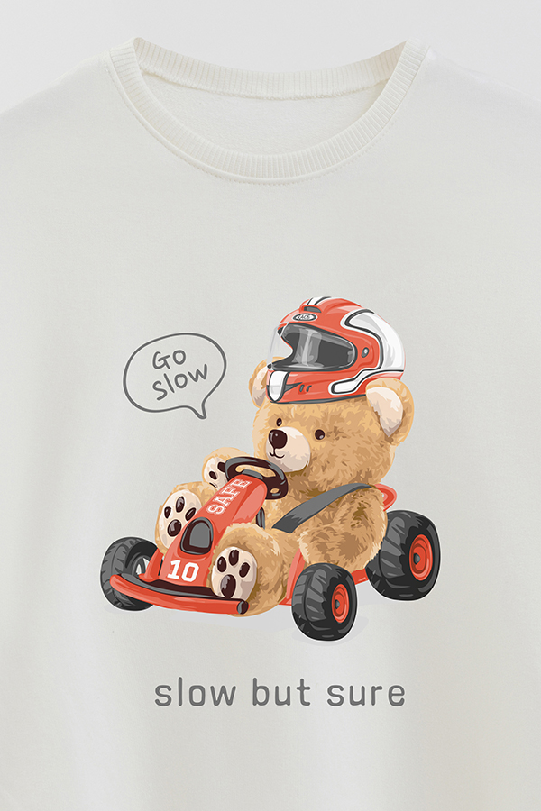 BUZO RUSTICO KIDS TEDDY GO SLOW