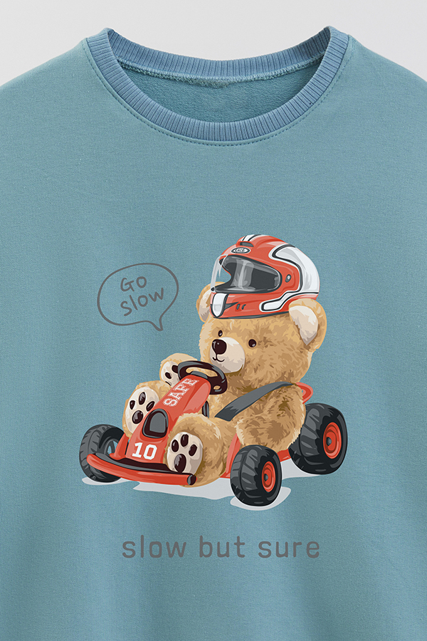 BUZO RUSTICO KIDS TEDDY GO SLOW