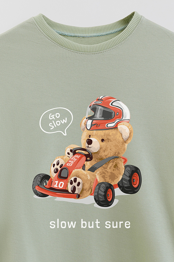 BUZO RUSTICO KIDS TEDDY GO SLOW